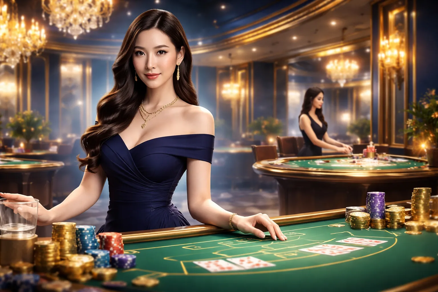 Hình ảnh sân vận động với hiệu ứng động, tượng trưng cho cá cược thể thao win55 go